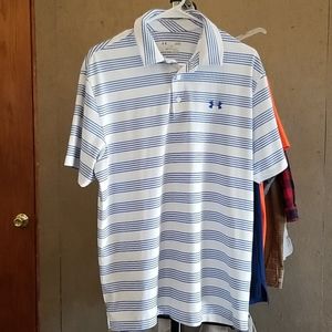 Under Armour heat gear Mens polo shirt L